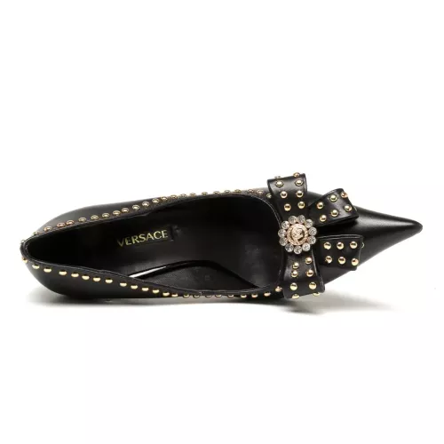 Replica Versace High-Heeled Shoes For Women #1363344 $80.00 USD for Wholesale