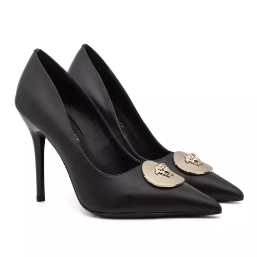 Replica Versace High-Heeled Shoes For Women #1363346 $80.00 USD for Wholesale