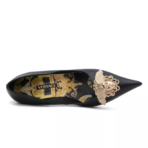 Replica Versace High-Heeled Shoes For Women #1363349 $80.00 USD for Wholesale