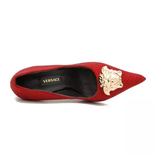 Replica Versace High-Heeled Shoes For Women #1363352 $82.00 USD for Wholesale