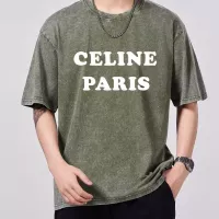 $45.00 USD Celine T-Shirts Short Sleeved For Men #1354186