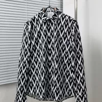 $68.00 USD Valentino Shirts Long Sleeved For Men #1354522