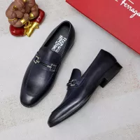 $88.00 USD Salvatore Ferragamo Leather Shoes For Men #1355584