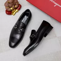 $88.00 USD Salvatore Ferragamo Leather Shoes For Men #1355585