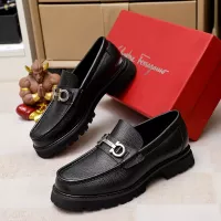 $88.00 USD Salvatore Ferragamo Leather Shoes For Men #1356315