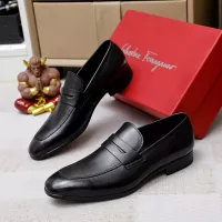 $88.00 USD Salvatore Ferragamo Leather Shoes For Men #1356324