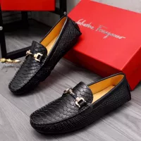 $76.00 USD Salvatore Ferragamo Leather Shoes For Men #1356487