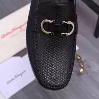 $92.00 USD Salvatore Ferragamo Leather Shoes For Men #1356490