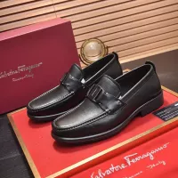 $96.00 USD Salvatore Ferragamo Leather Shoes For Men #1356493