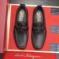 $96.00 USD Salvatore Ferragamo Leather Shoes For Men #1356493