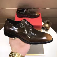 $100.00 USD Salvatore Ferragamo Leather Shoes For Men #1356497
