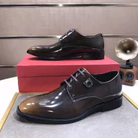 $100.00 USD Salvatore Ferragamo Leather Shoes For Men #1356497