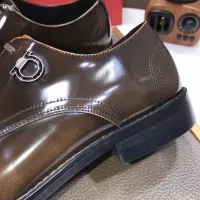 $100.00 USD Salvatore Ferragamo Leather Shoes For Men #1356497