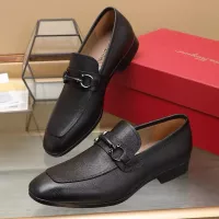 $122.00 USD Salvatore Ferragamo Leather Shoes For Men #1357312