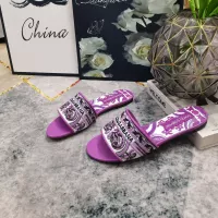 $115.00 USD Dolce & Gabbana D&G Slippers For Women #1357725