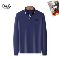$40.00 USD Dolce & Gabbana D&G T-Shirts Long Sleeved For Men #1358092