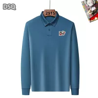 $40.00 USD Dsquared T-Shirts Long Sleeved For Men #1358100