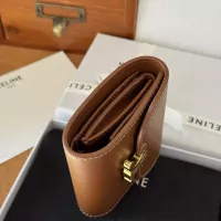 $122.00 USD Celine AAA Quality Wallets For Women #1358256