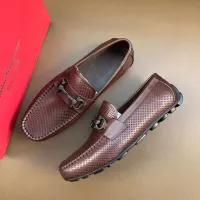 $88.00 USD Salvatore Ferragamo Leather Shoes For Men #1361609