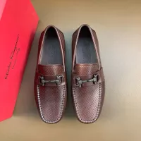 $88.00 USD Salvatore Ferragamo Leather Shoes For Men #1361609