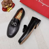 $82.00 USD Salvatore Ferragamo Leather Shoes For Men #1361671