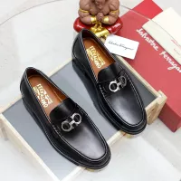 $82.00 USD Salvatore Ferragamo Leather Shoes For Men #1361671