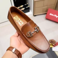 $72.00 USD Salvatore Ferragamo Leather Shoes For Men #1361677