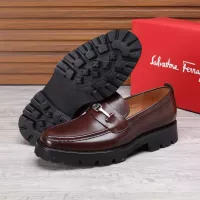 $96.00 USD Salvatore Ferragamo Leather Shoes For Men #1362016