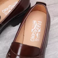 $96.00 USD Salvatore Ferragamo Leather Shoes For Men #1362016