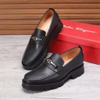 $96.00 USD Salvatore Ferragamo Leather Shoes For Men #1362017