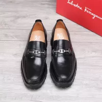 $96.00 USD Salvatore Ferragamo Leather Shoes For Men #1362018