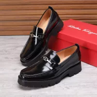$96.00 USD Salvatore Ferragamo Leather Shoes For Men #1362019