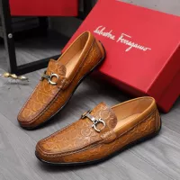 $76.00 USD Salvatore Ferragamo Leather Shoes For Men #1362023