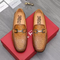 $76.00 USD Salvatore Ferragamo Leather Shoes For Men #1362023