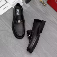 $96.00 USD Salvatore Ferragamo Leather Shoes For Men #1362025