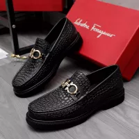 $96.00 USD Salvatore Ferragamo Leather Shoes For Men #1362026