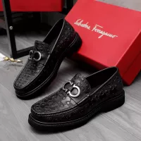$96.00 USD Salvatore Ferragamo Leather Shoes For Men #1362027