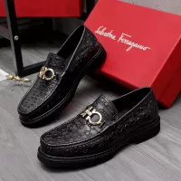 $96.00 USD Salvatore Ferragamo Leather Shoes For Men #1362028