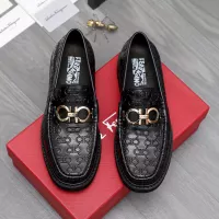 $96.00 USD Salvatore Ferragamo Leather Shoes For Men #1362028