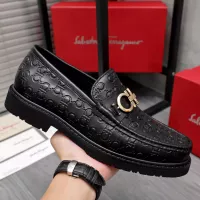 $96.00 USD Salvatore Ferragamo Leather Shoes For Men #1362028