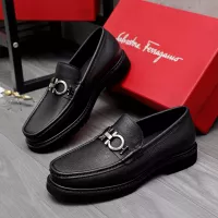 $96.00 USD Salvatore Ferragamo Leather Shoes For Men #1362030