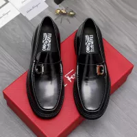 $96.00 USD Salvatore Ferragamo Leather Shoes For Men #1362034