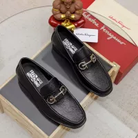 $88.00 USD Salvatore Ferragamo Leather Shoes For Men #1362035