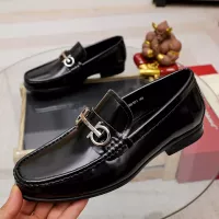 $88.00 USD Salvatore Ferragamo Leather Shoes For Men #1362038