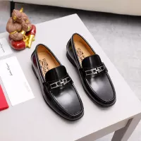 $88.00 USD Salvatore Ferragamo Leather Shoes For Men #1362039