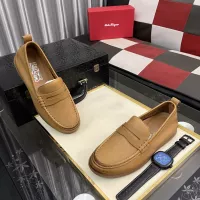 $92.00 USD Salvatore Ferragamo Leather Shoes For Men #1362168