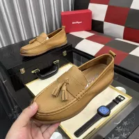 $92.00 USD Salvatore Ferragamo Leather Shoes For Men #1362171