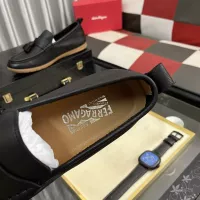 $92.00 USD Salvatore Ferragamo Leather Shoes For Men #1362172