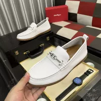 $92.00 USD Salvatore Ferragamo Leather Shoes For Men #1362173