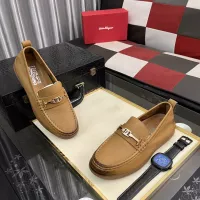 $92.00 USD Salvatore Ferragamo Leather Shoes For Men #1362174